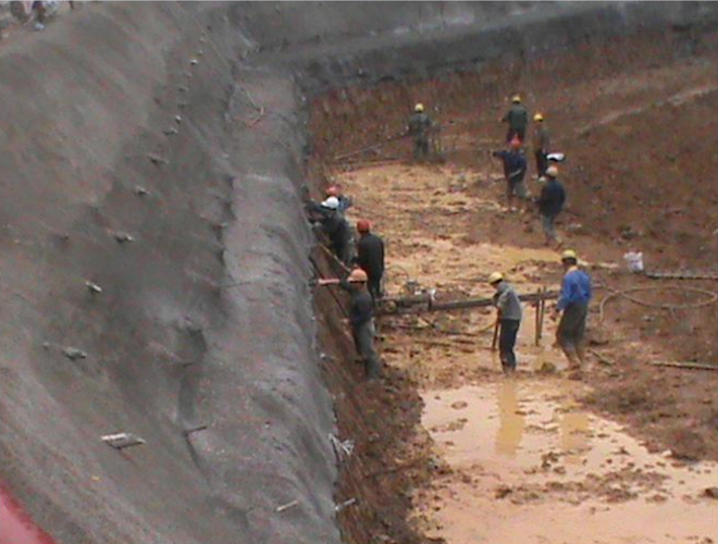 Foundation Pit Support