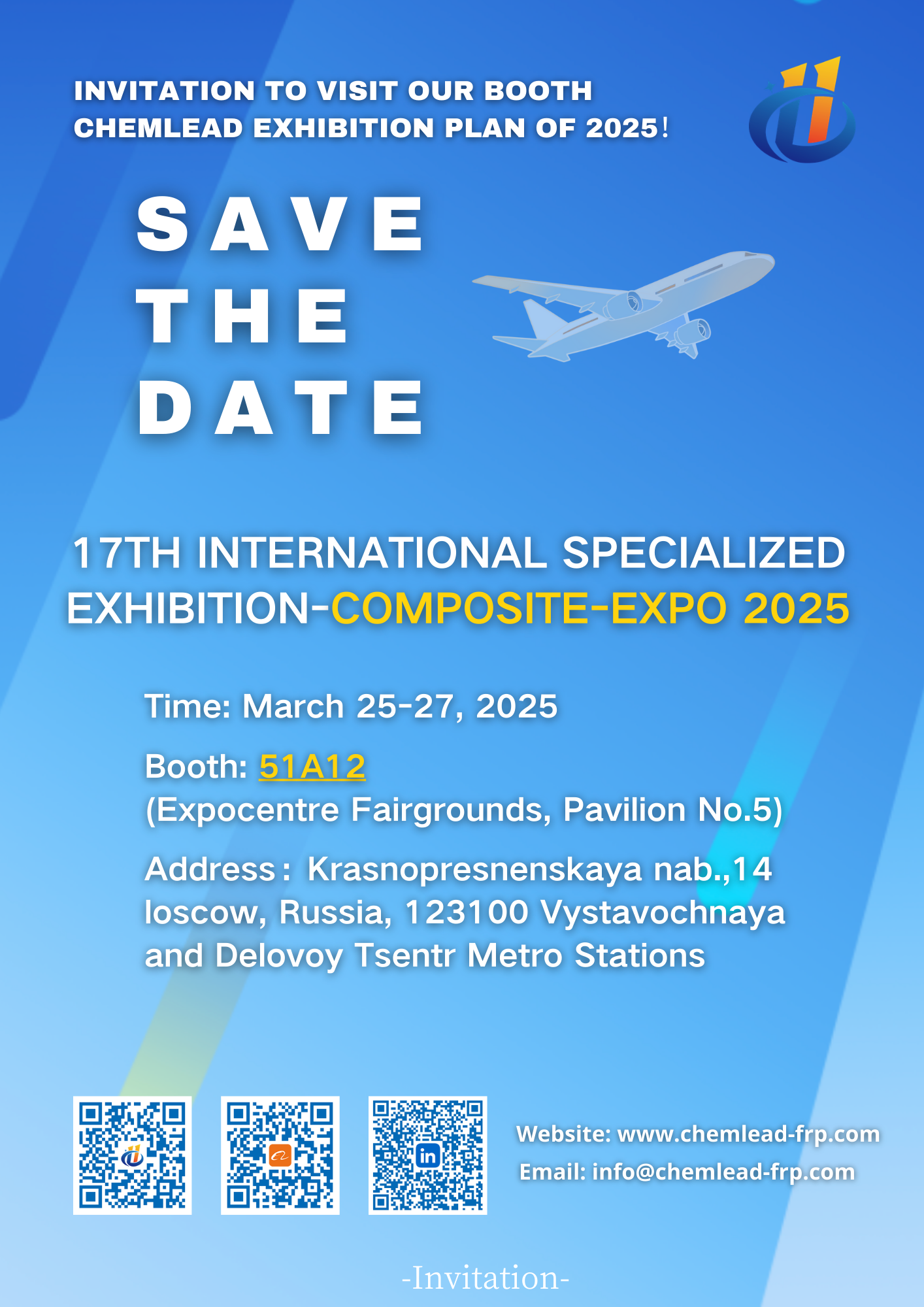 Composite Expo 2025 Invitation